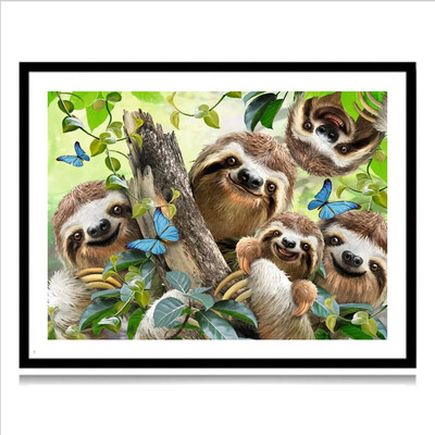

Toponeto 5D Embroidery Paintings Rhinestone Pasted DIY Diamond Painting Cross Stitch