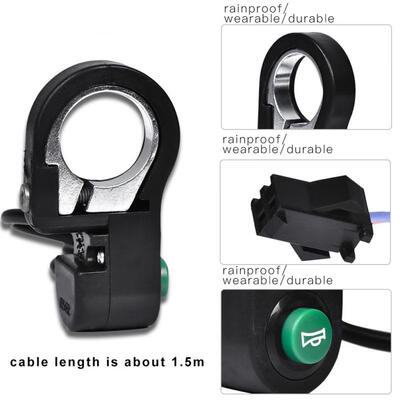 

Greensen Bicycle Plastic Horn Switch Button Accessory for Electric Bike Scooter