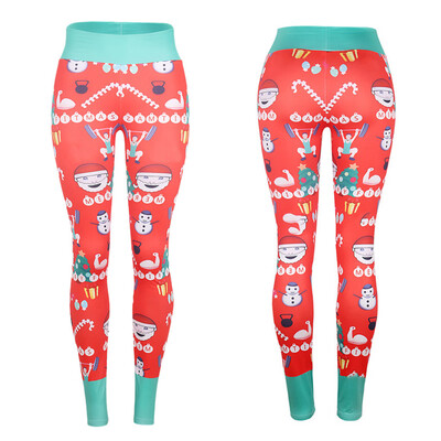 

Tailored Women Christmas Sports Gym Yoga Running Fitness Leggings Pants Athletic Trouser