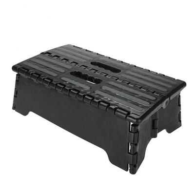

Greensen Portable Folding Step Stool Black Step Ladder for Elderly Pregnant Bathroom Travel Use