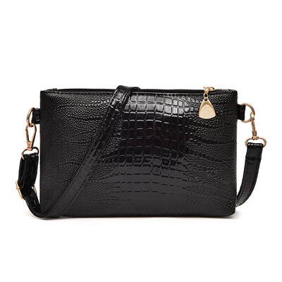 

Tailored Women Fashion Handbag Crocodile Pattern Shoulder Bag Small Tote Ladies Purse