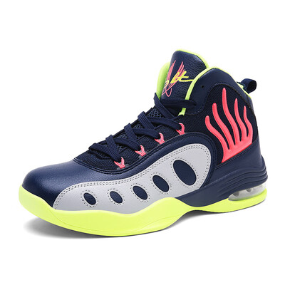 

High-top non-slip wear-resistant basketball shoes tide shoes breathable mesh sports shoes mens shoes