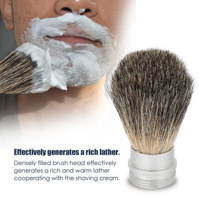 

Greensen Beard Shaving Tool Portable Beard Brush For Men Best Bristle Hair Brush Mustache Brush