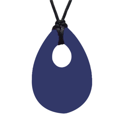 

Teardrop Pendant Baby Kids Teething Bite Chew Necklace Soft Silicone Teether Toy