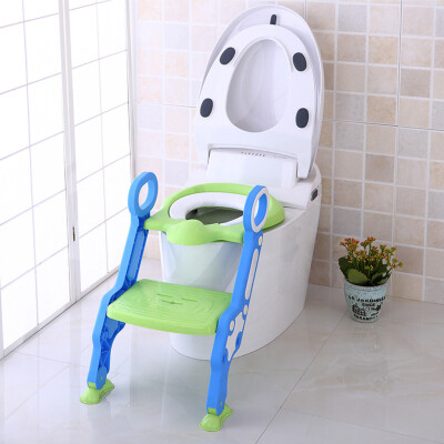 

Gobestart Baby Child Potty Toilet Trainer Seat Step Stool Ladder Adjustable Training Chair