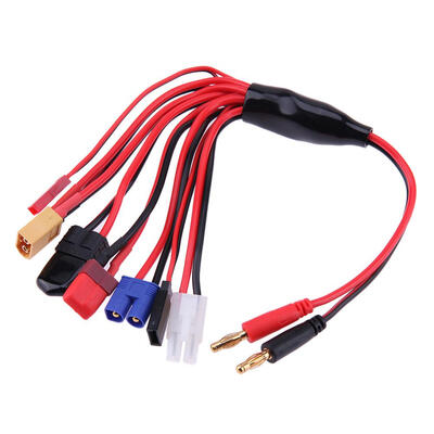 

8 in 1 Lipo Battery Charger Multi Charging Plug Convert Cable for RC Car