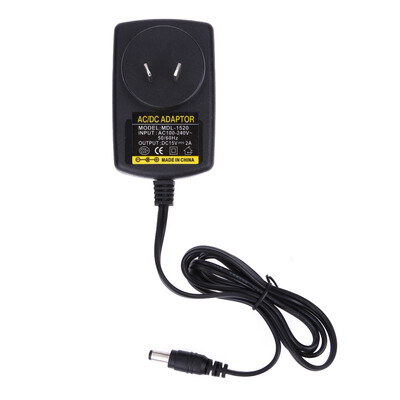 

DC15V 2A Adapter AC 100V-240V to DC 15V Converter Power Supply Adapter