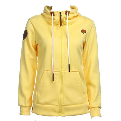 

European with Hat Daily Straw Rope Long Sleeve Pocket Hoodies Coat