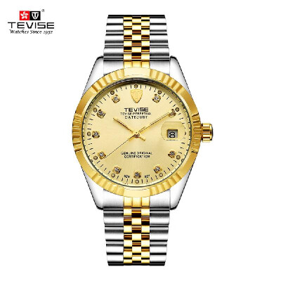 

TEVISE Men Brand Watch Fashion Luxury Wristwatch Waterproof Semi-automatic Mechanical Watch Luminous Sport Casual Watches