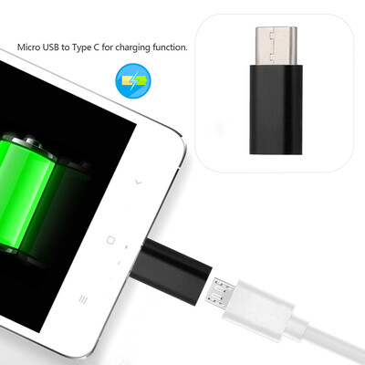 

MicroUSB To Type-C USB Adapter Converter for Huawei Xiaomi Sumsung for MacBook Tablets Laptops