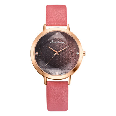 

Fashion pu strap watch new simple temperament ladies watch quartz watch