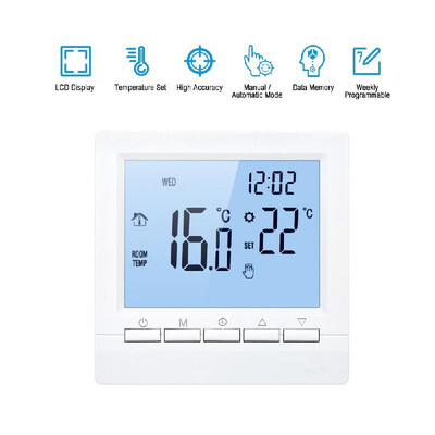 

Wi-Fi Smart Thermostat Digital Temperature Controller APP Control LCD Display Week Programmable Electric Floor Heating Thermostat