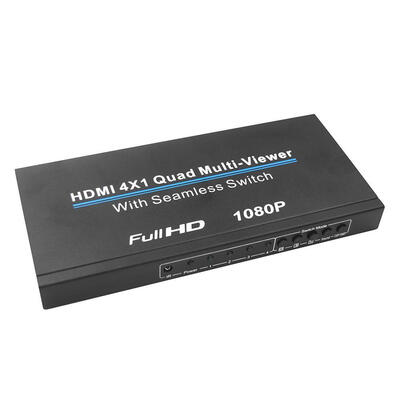 

HDMI 4X1 Quad Multi-Viewer 1080P HDMI Screen Real Time Seamless Switcher