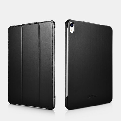 

Icarer Genuine Leather Case For iPad pro 11" Microfiber Leather Flip Cover For iPad Pro 112018 inch High Quality Business Case