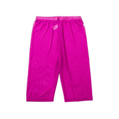 

Womens Sexy Mesh Sheer Short Trousers Bikini Cover Up Beach Transparent Pants -XL