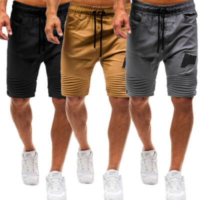 

New Mens Casual Sports Gym Pants Shorts Joggers Cargo Combat Jeans Size 6-16