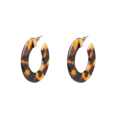 

INS Trendy Acrylic Geometric Earrings Vintage Big Large Resin Long stud Earrings for Women Bohemian ZA Jewelry party Brincos