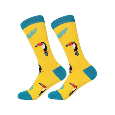 

Creative High Quality Fashion men&women socks cotton funny crew cartoon animal fruit print novelty gift socks