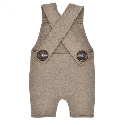 

Newborn Baby Photography Prop Button Overalls Pants Photo Shoot Romper Outfit