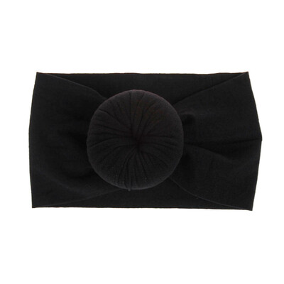 

SUNSIOM Baby Flower Wide Nylon Headband Head wraps Elastic Kids Turban Hair Accessories