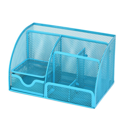 

Toponeto Office Desk Organizer with 6 Compartments Drawer The Mesh Collection