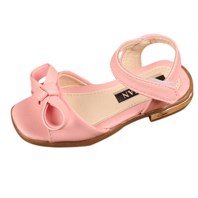 

Summer Children Infants Kid Girls Bowknot Sandals Beach Princess Shoes