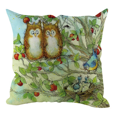 

Siaonvr Christmas Pillow Cover Pillowcases Decorative Sofa Cushion Cover Home Decoration