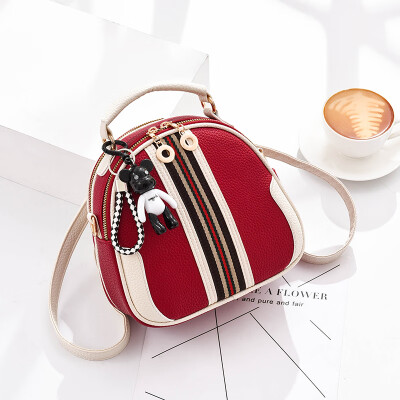 

Summer Shoulder Backpack Women Tide Fashion Net Red Girl Bag Occidental One Shoulder Slant Bag