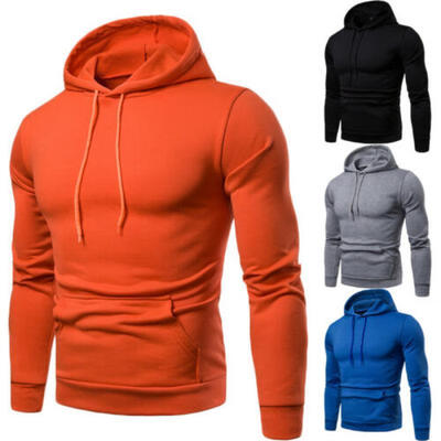 

Mens Winter Hoodie Warm Hooded Sweatshirt Coat Jacket Outwear Sweater Tops