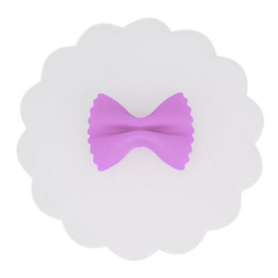 

Bowknot Silicone Cup Cover Heat Resistant Sealed Cap Leakproof Cups Lid
