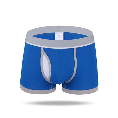 

Mens Stretchy Cotton Boxer Briefs Breathable Tagless Short Leg Underwear