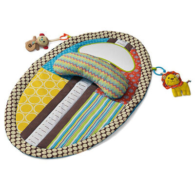 

Colorful Baby Play Mat Changing Pad Stuffed Pillow Safety Mirror Early Education Baby Waterproof Crawling Blanket