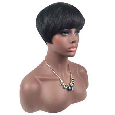 

Short Side Bang Shaggy Layered Straight Synthetic Wig