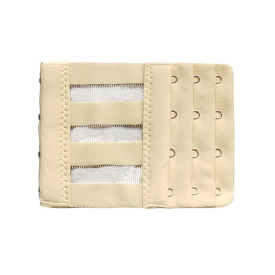 

Fashion Women Bra Extension Buckle 4 Hook 3 Rows Adjustable Intimates Lengthened Bra Extenders