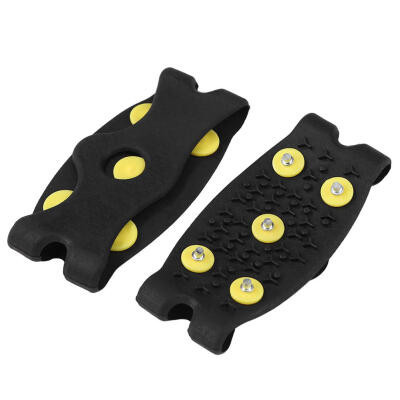 

1 Pair 5 Teeth Claws Shoe Nail Cover Snow Ice Climbing Anti Slip Crampon