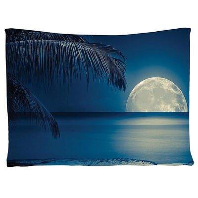 

Scenery Hanging Tapestry Beach Picnic Yoga Mat Travel Carpet Home Art Decor