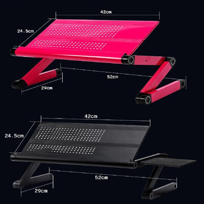 

YXD-2002 Laptop Table Stand Portable Mobile Laptop Standing Desk with Mouse Pad Fully Ergonomic Mount Book Macbook Laptop Ultra-li