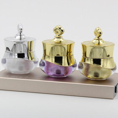 

Crown Empty Pot Bottle Sample for Nail Art Makeup Cosmetic Cream