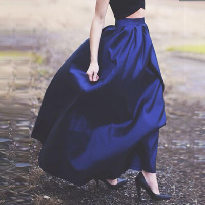 

Womens Skirts Ladies Summer Loose Casual Stylish Solid A-Line Fashion