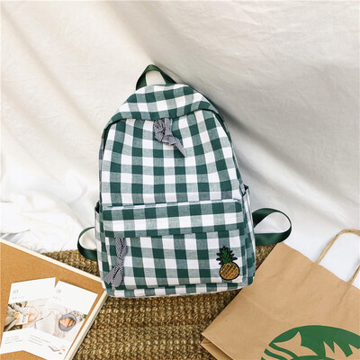 

The womens school bag female college students double shoulder bag Korean high school Korean high school Korean high school