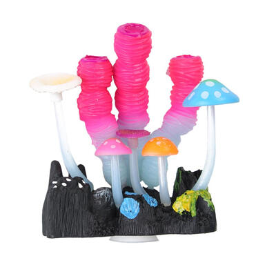 

Simulation Luminous Coral Fake Artificial Underwater Plants Fish Tank Decor