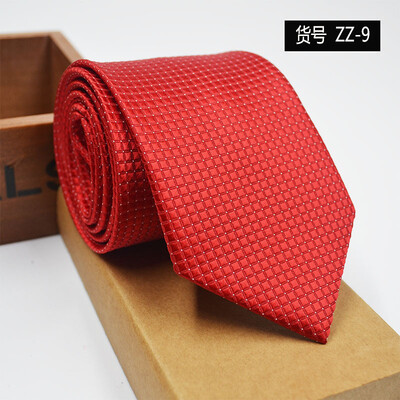 

New spot tie business dress mens tie polyester yarn arrow type 8CM business tie wholesale