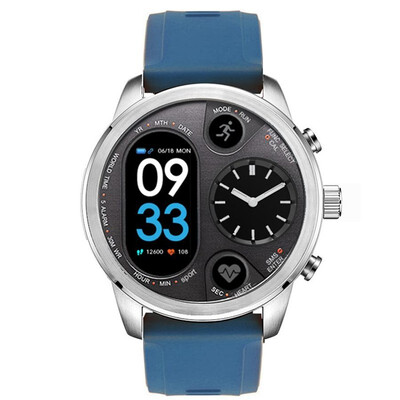 

New Sport Hybrid Smart Watch Stainless Steel Fitness Activity Tracker IP68 Waterproof Bracelet BRIM Quartz Smartwatch Wristband