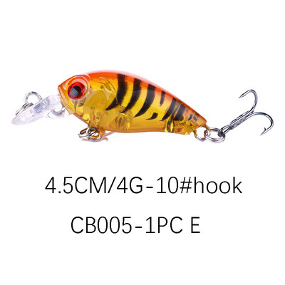 

New Hot Crank Lures Fishing lure 45cm 4G Bait Minnow Fishing Lures 3D Eyes Wobblers Crankbait