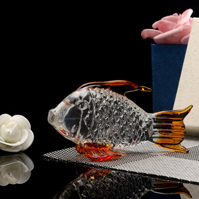 

Gobestart Crystal Goldfish Wedding Decor Paperweight Figurine Gift Crafts Home Decor