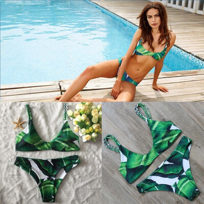 

Womens Bikini Set Bandage Push-Up Padded Swimwear Swimsuit Bathing Brazilian USA