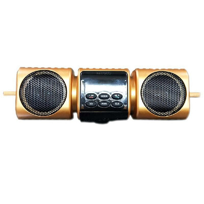 

Motorcycle MP3 Player Speaker Bt Music FM Radio Waterproof Adjustable Bracket Motorbike Audio Stereo Display