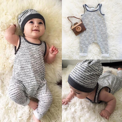 

Newborn Infant Kids Baby Boy Girl Cotton Romper Jumpsuit Bodysuit Clothes Outfit