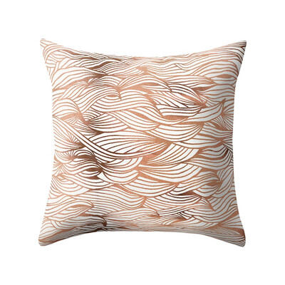 

〖Follure〗Rose Gold Pink Cushion Cover Square Pillowcase Home Decoratio