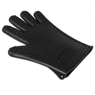 

Kitchen Silicone Heat Resistant Gloves Oven Grill Pot Holder BBQ Cooking Mitt
